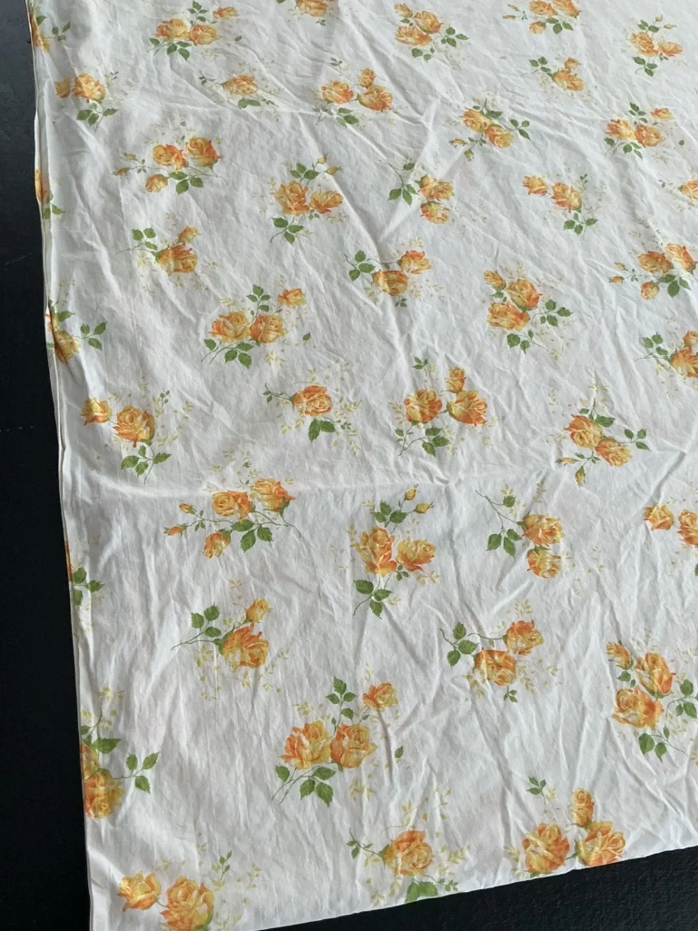 Vintage Dan River Percale Flat Bedsheet